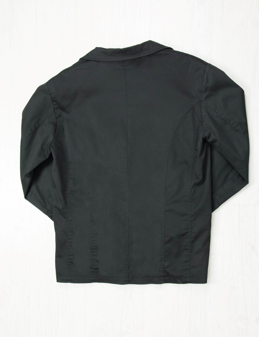 Ανδρικό μαύρο μονόχρωμο σακάκι 30666 φωτογραφία